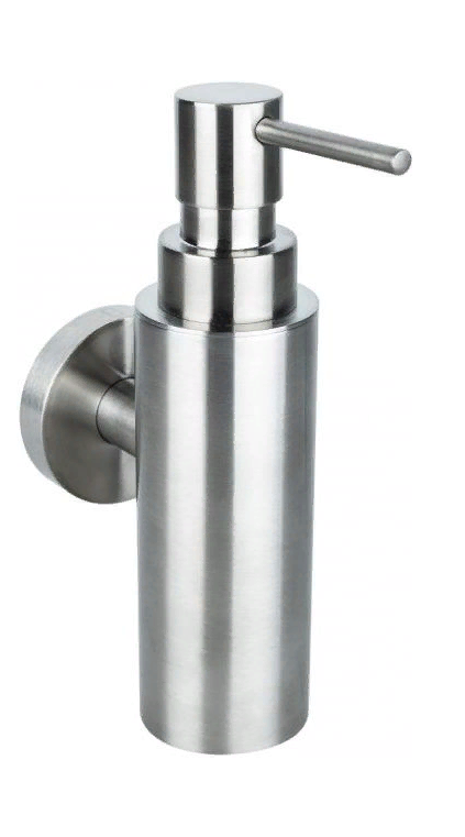 Дозатор жидкого мыла с держателем (металл) 5060