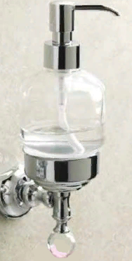 Дозатор жидкого мыла с держателем 10359